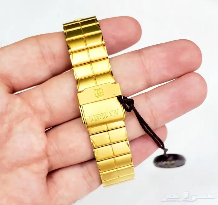 ساعة سويسرية اصلية ذهبي ب 500 ريال جديدة 3