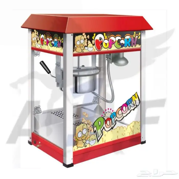 غزل بنات كوتون كاندي سلاقة ذرة مكينة فشار مكينة كورن 2