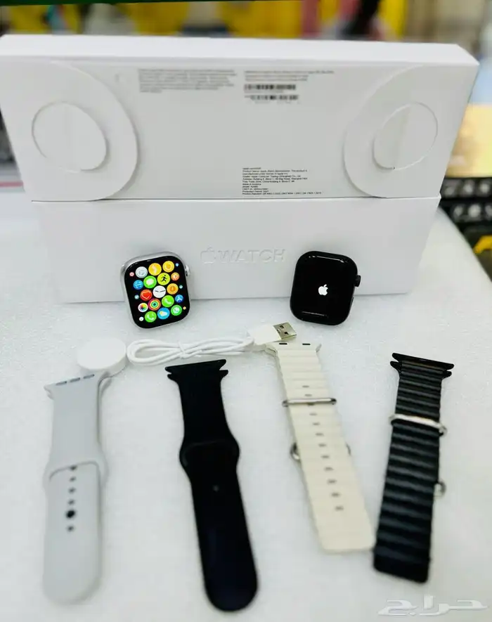 ساعه أبل الجيل 9 او الترا 2 أبل لوقو عرض اليوم الوطنى 0