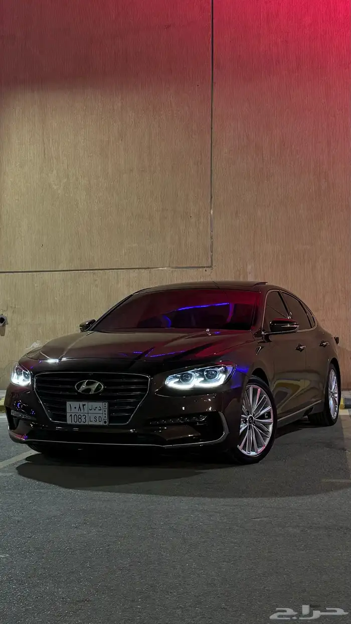 هيونداي ازيرا 2018 فل كامل بنزين 3.5 ممشى قليل 42