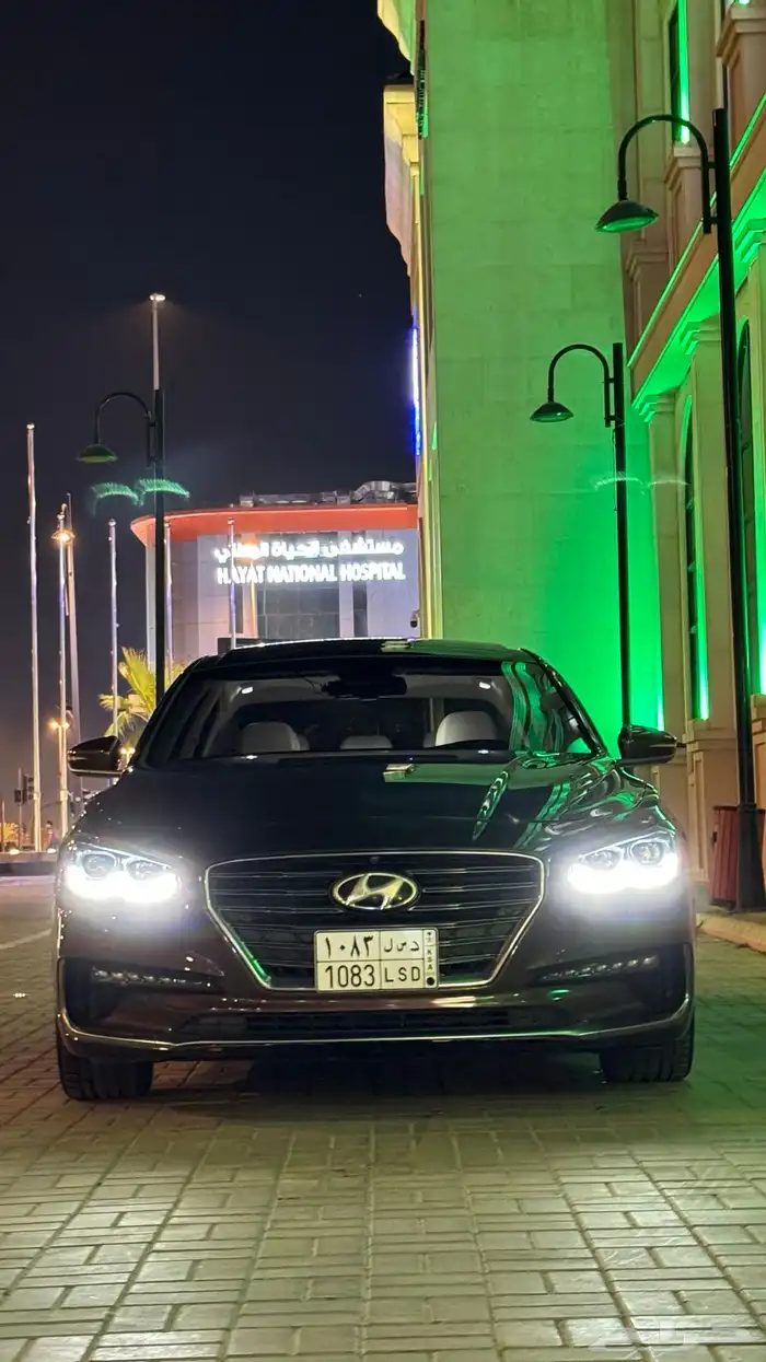 هيونداي ازيرا 2018 فل كامل بنزين 3.5 ممشى قليل 7