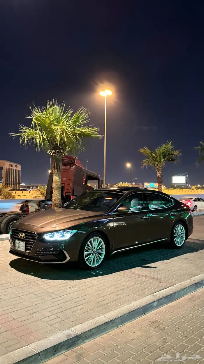 هيونداي ازيرا 2018 فل كامل بنزين 3.5 ممشى قليل 11