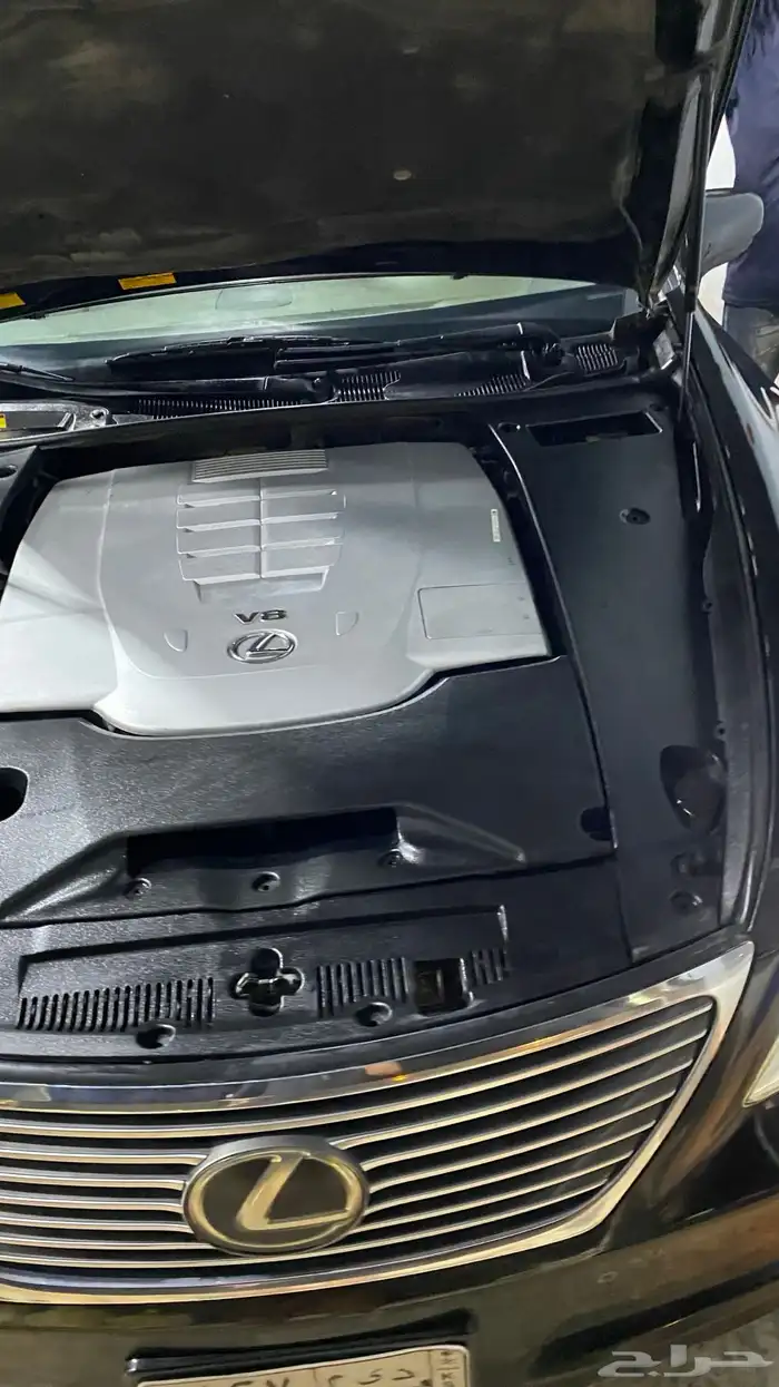 لكزس 460L لارج 2009 اسود فل كامل 2