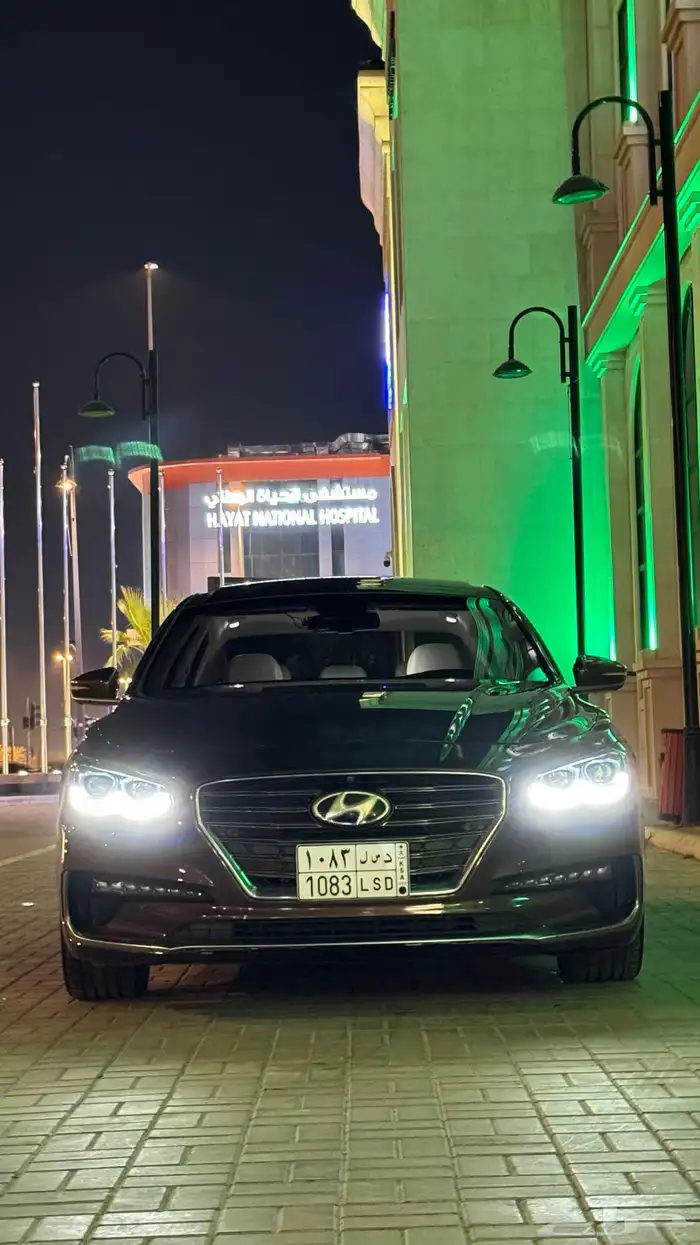 هيونداي ازيرا 2018 فل كامل بنزين 3.5 ممشى قليل 3