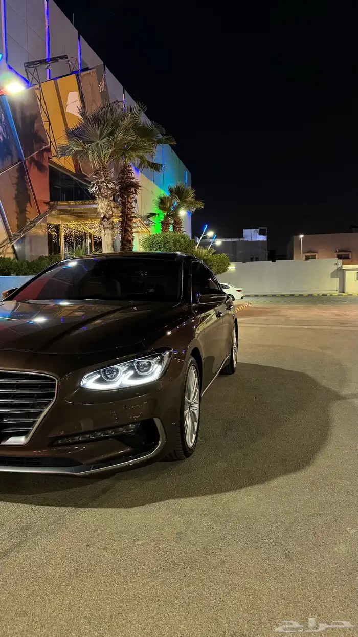 هيونداي ازيرا 2018 فل كامل بنزين 3.5 ممشى قليل 35