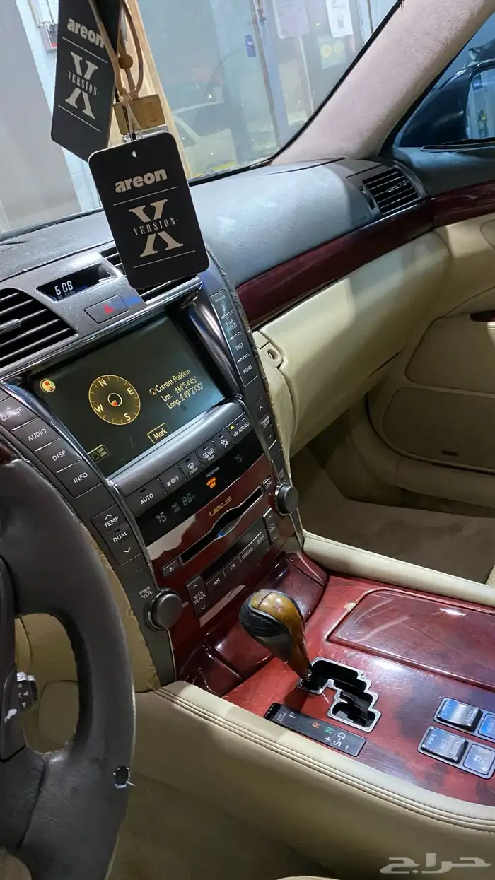 لكزس 460L لارج 2009 اسود فل كامل 4