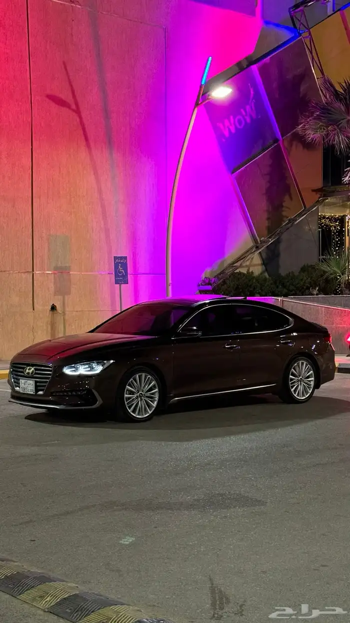 هيونداي ازيرا 2018 فل كامل بنزين 3.5 ممشى قليل 32