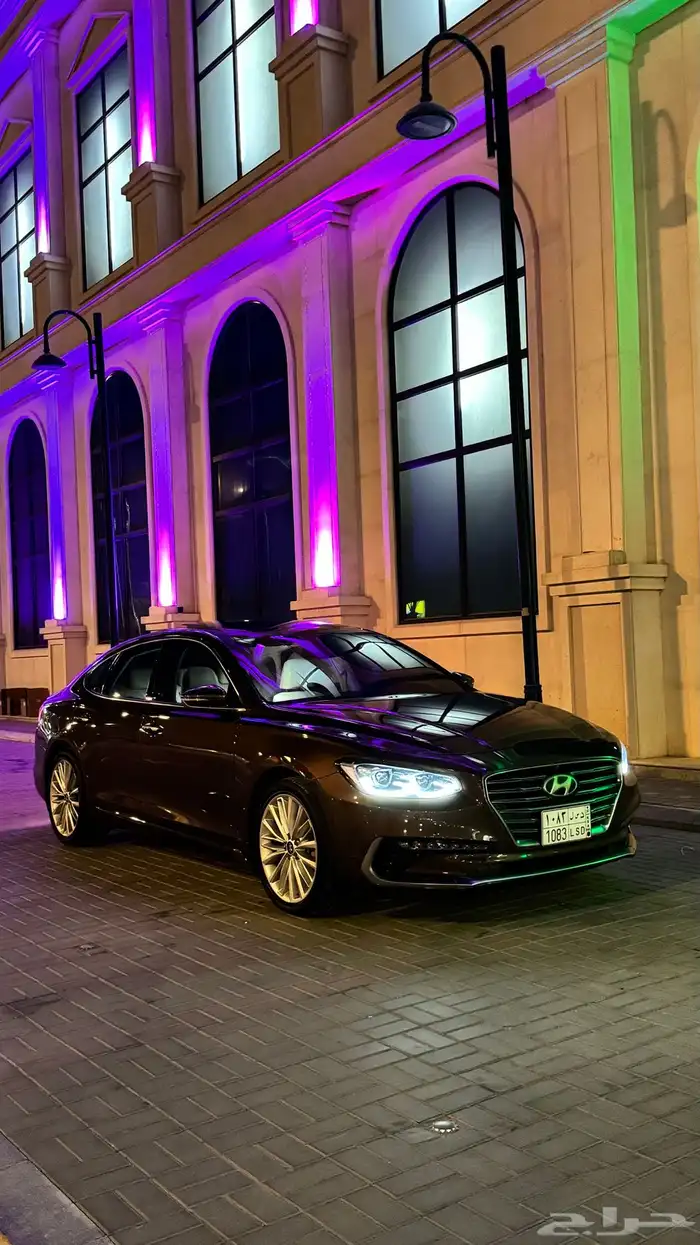 هيونداي ازيرا 2018 فل كامل بنزين 3.5 ممشى قليل 2