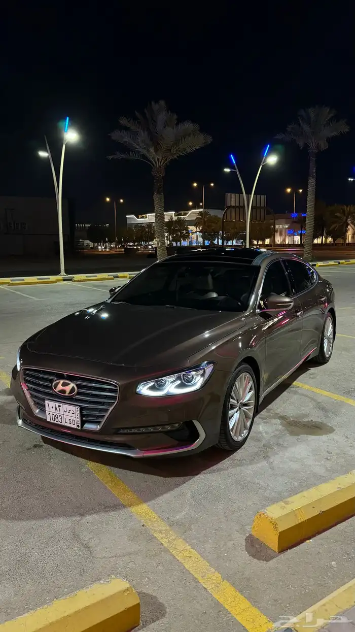 هيونداي ازيرا 2018 فل كامل بنزين 3.5 ممشى قليل 30