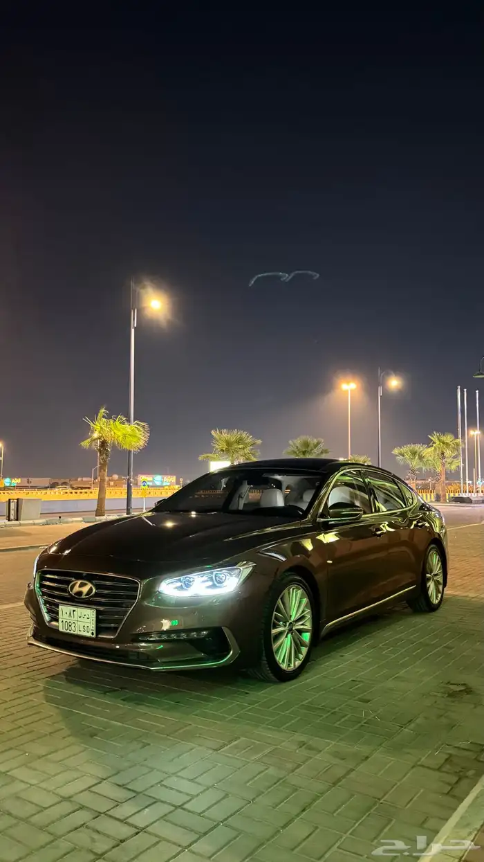 هيونداي ازيرا 2018 فل كامل بنزين 3.5 ممشى قليل 6