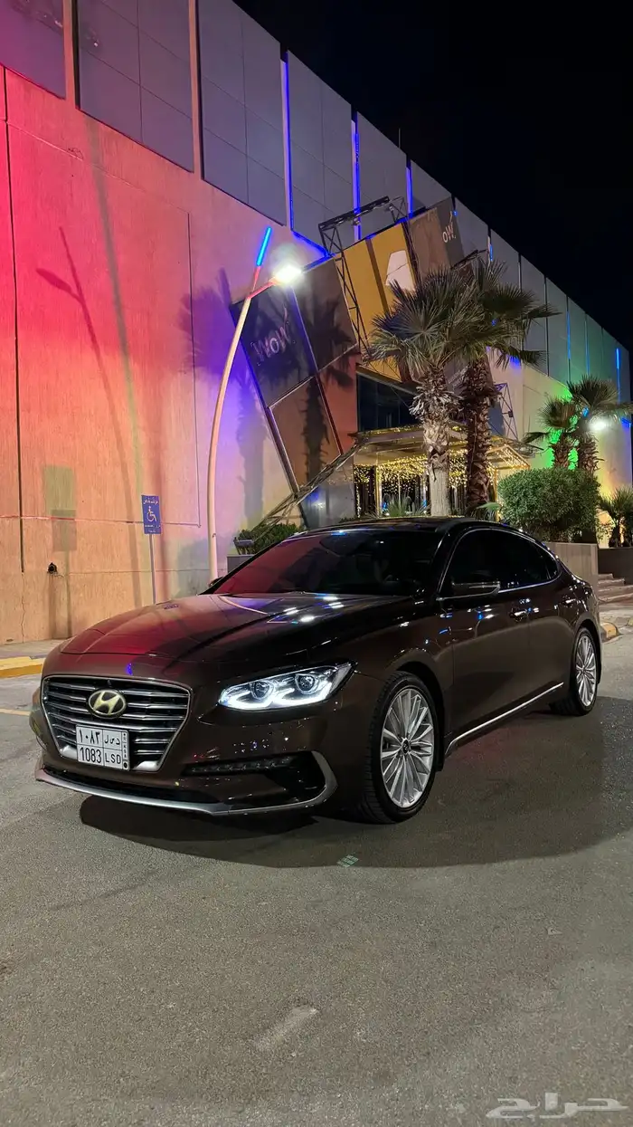 هيونداي ازيرا 2018 فل كامل بنزين 3.5 ممشى قليل 34