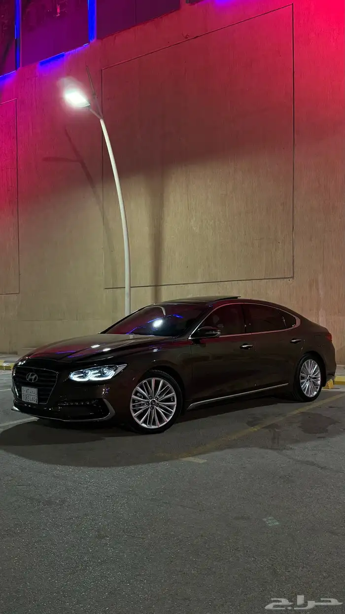 هيونداي ازيرا 2018 فل كامل بنزين 3.5 ممشى قليل 45