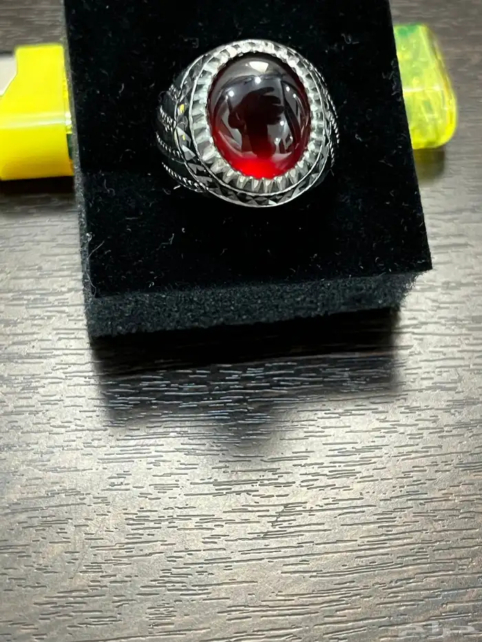 خاتم قارنيت قص كبشون وقص مترش 3