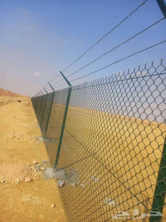 سياج شبك نشتغل جميع أعمال الشبوك في جميع مناطق المملكة 1