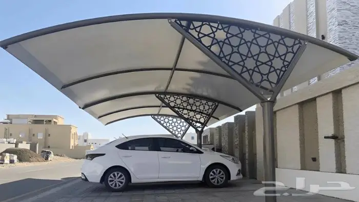 تصميم وتركيب مظلات وسواتر حسب الطلب 2