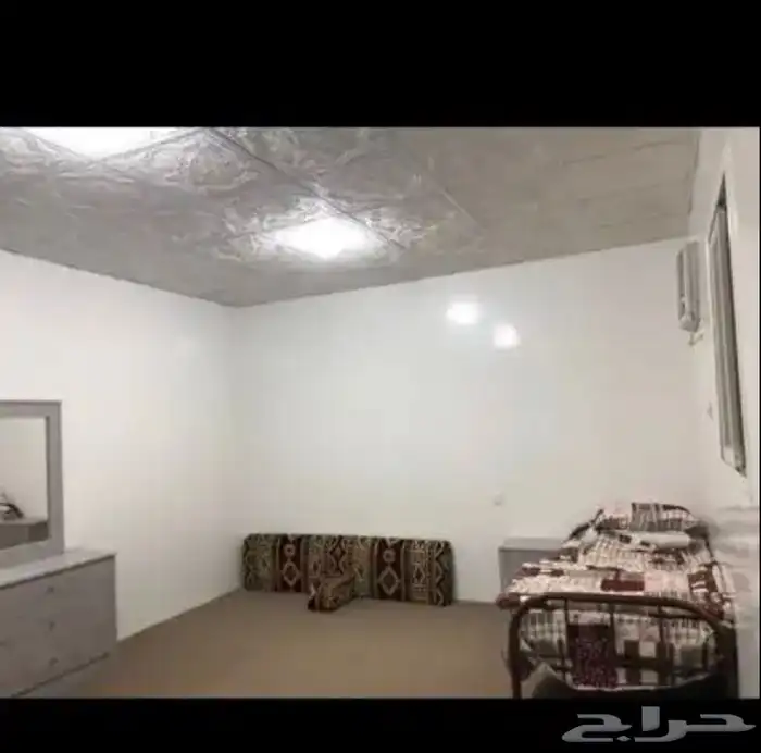 غرفه غرف مؤثثة للايجار امام القاعدة الجوية عزاب 3