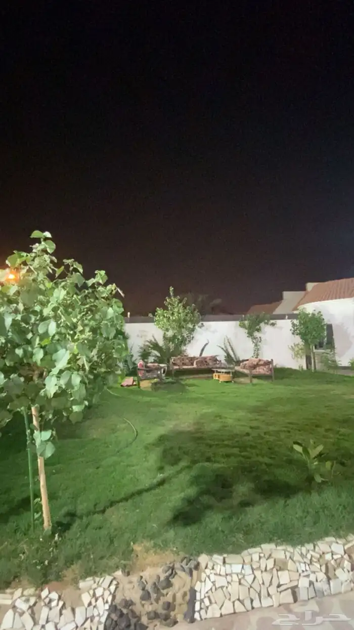 استراحة للايجار بأسعار ممتازه بحي اليرموك 7