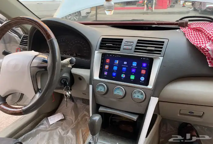 شاشة كامري 2009 اندرويد 10 انش بنظام اندرويد 1