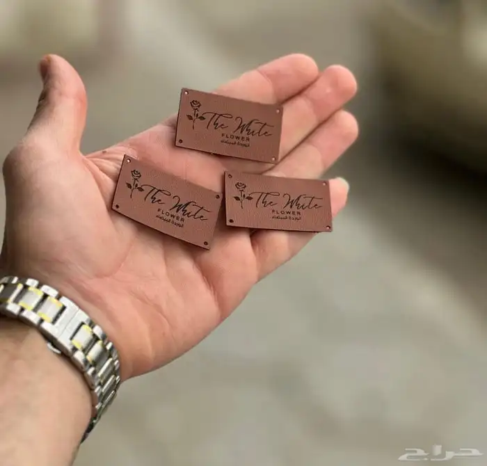 لوقو قماشي جلد بوكسات ورد 2