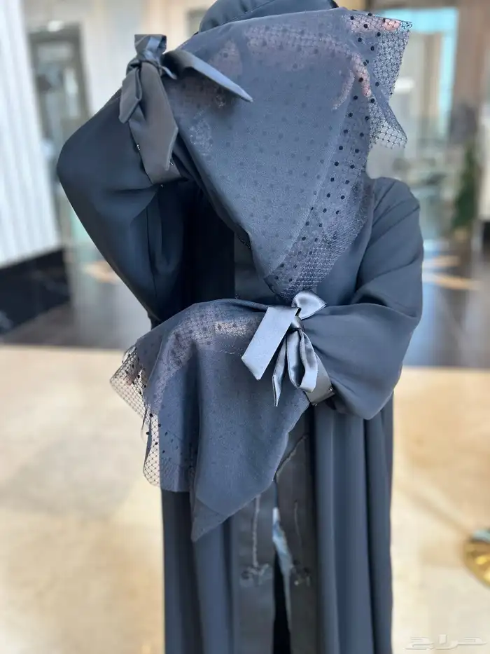 لكل عبايه حكايه عبايات فاخره تطريز وخرز وتطريز يدوي ورسم 7