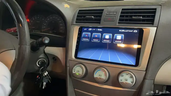 شاشة كامري 2009 اندرويد 10 انش بنظام اندرويد 5