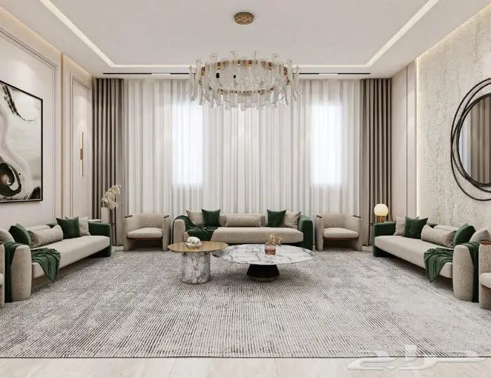 تصميم فلل - تصميم شقق - تصميم ثري دي - تصميم داخلي 9