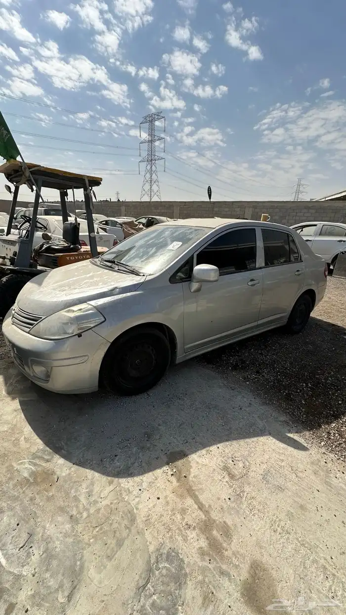 تشليح قطع تيدا نيسان 2012 قطع نظيفة 2
