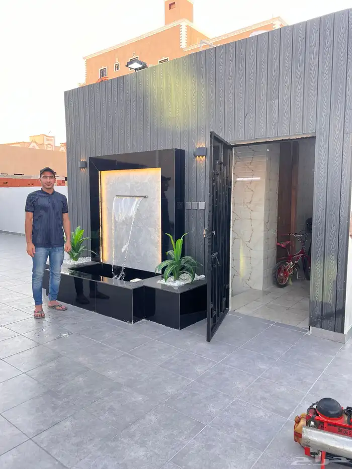 غرف زجاجيه وتنسيق حدائق ديكور 13