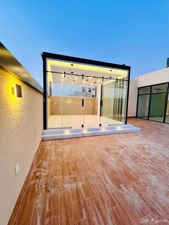 غرف زجاجيه وتنسيق حدائق ديكور 12