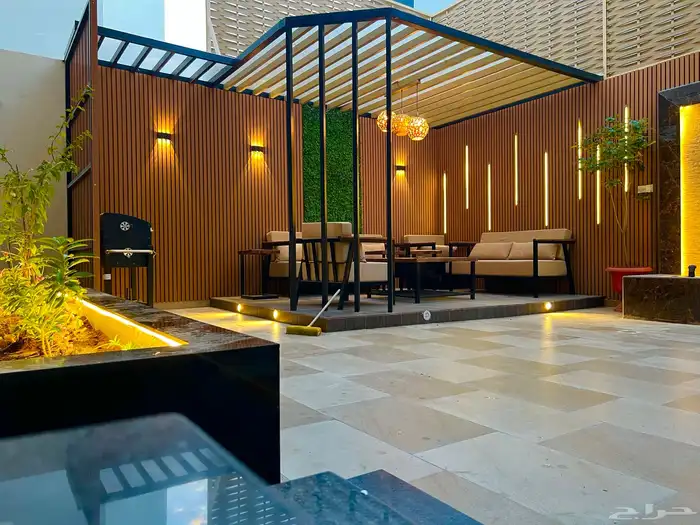 غرف زجاجيه وتنسيق حدائق ديكور 9