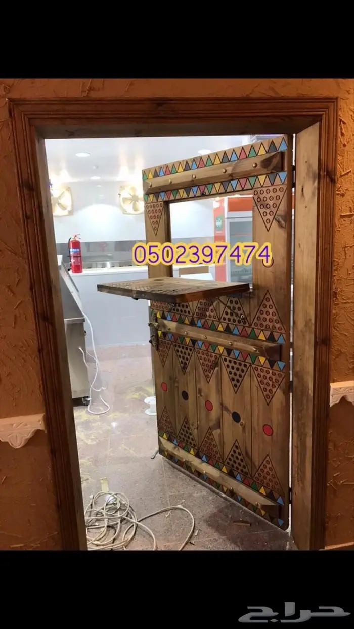 تفصيل الأبواب التراثية والدرايش القديمة 12