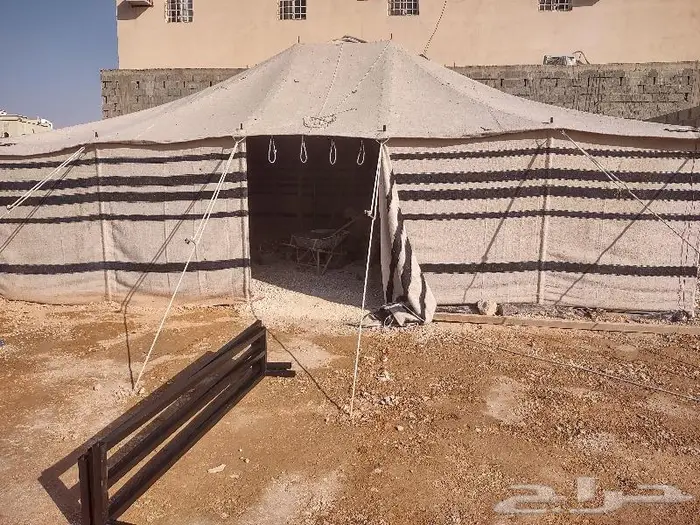 بيوت شعر جميع المقاسات ابيض وسود يوجد توصيل وتركيب 8