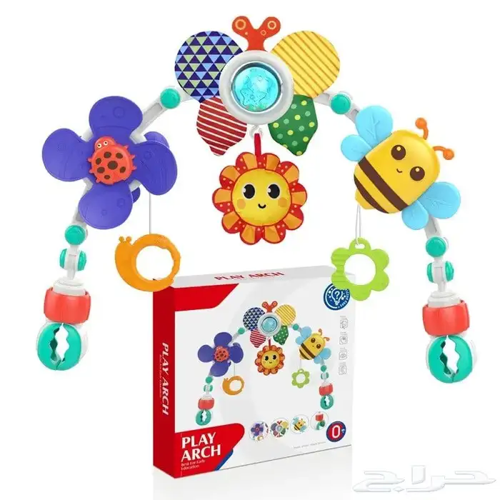 العاب سرير للمواليد ( تعليقة سرير ) مع اصوات والعاب حركية 0