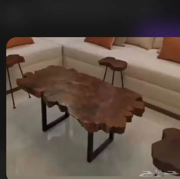 طاولات واطقم خشب 26
