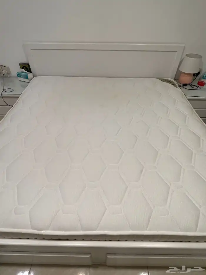 مرتبة سرير نفرين ومفرش ولباد 0