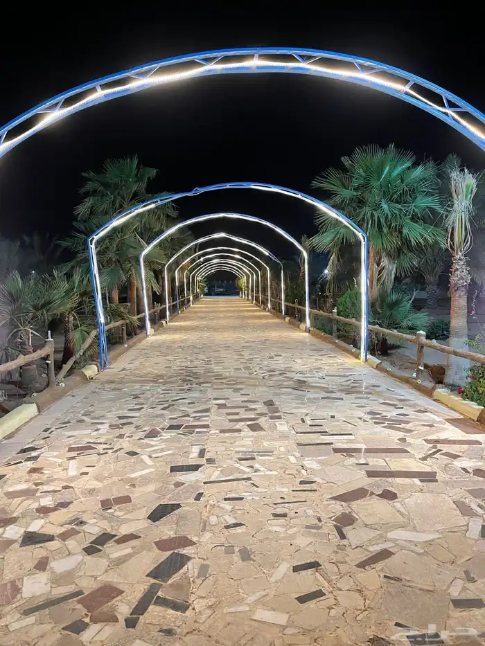 منتجع ALSARAYA ريفي شتوي للإيجار اليومي شرق القاعد 15