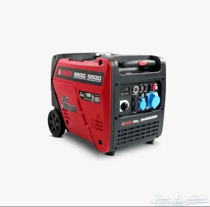 مولد كهرباء سوبر كاتم 6.5kw انفيرتر السعر 3500 0
