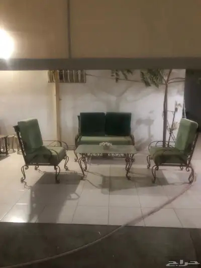 مجلس حديد فرزاتشي 3 قطع 0