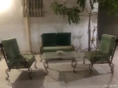 مجلس حديد فرزاتشي 3 قطع 1