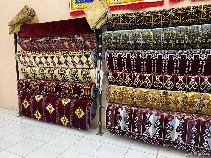 تفصيل مجالس عربيه حسب المقاس واختيار لون من الكتلوج 0