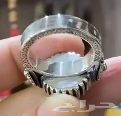 خواتم فضة للمتميزين بأحجار كريمة 68