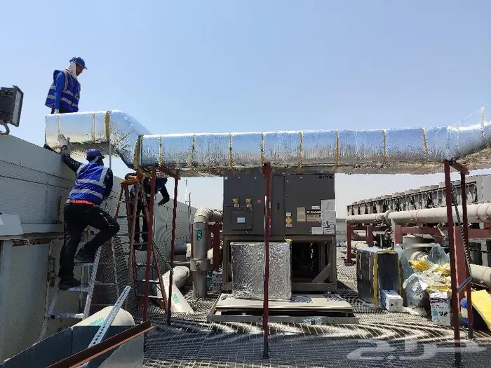 شركة تكييف مركزي وأعمال دكت 9