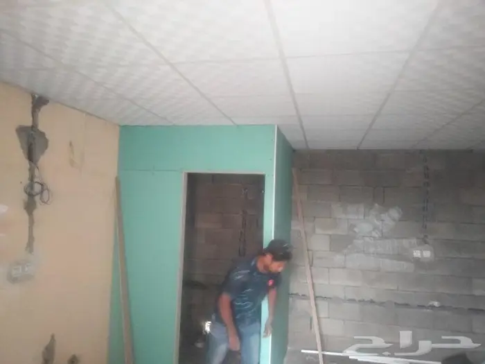 معلم جبسيم بود وديكورات وسيمنت بورد 34