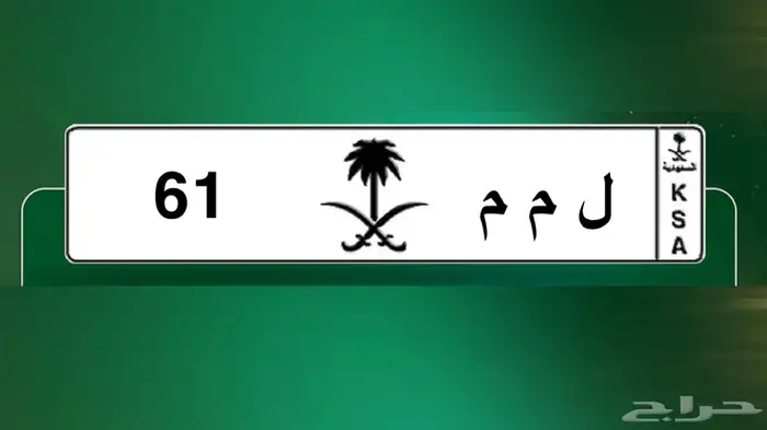 لوحة مميزة ل م م 61 0