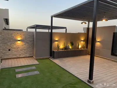 تنسيق حدائق وجلسات خارجية 0