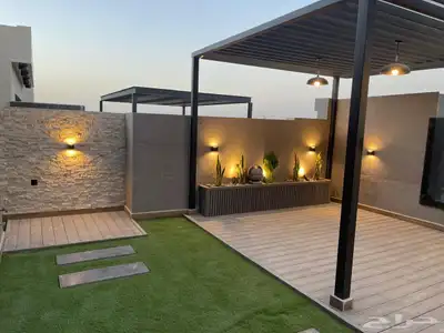 تنسيق حدائق وجلسات خارجية 2