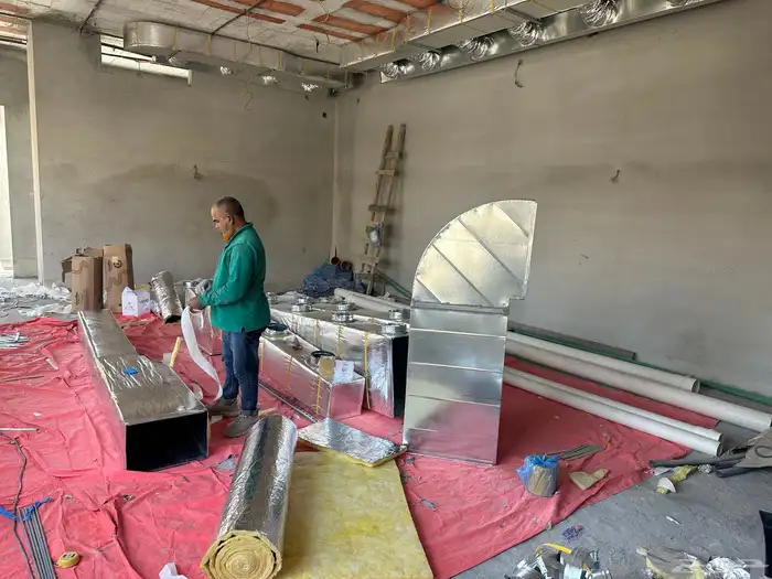 تكييف مخفي مركزي دكت 6