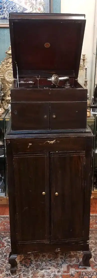 جرامفون دولاب إنكليزي شغالي 6