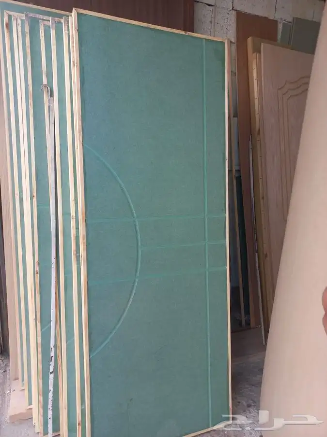 تفصيل ابواب وديكورات خشبيه 35