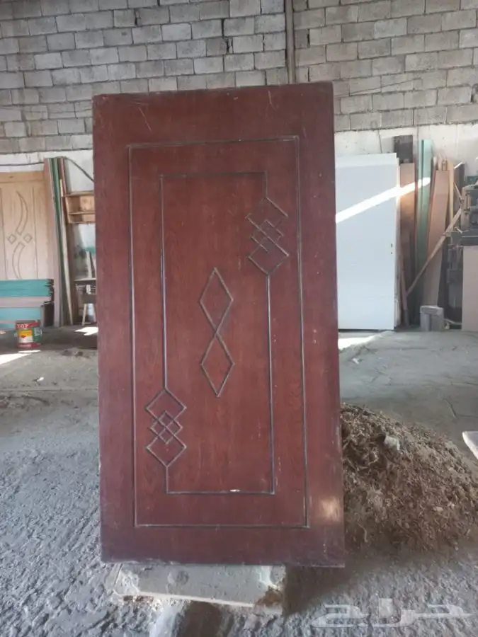 تفصيل ابواب وديكورات خشبيه 7